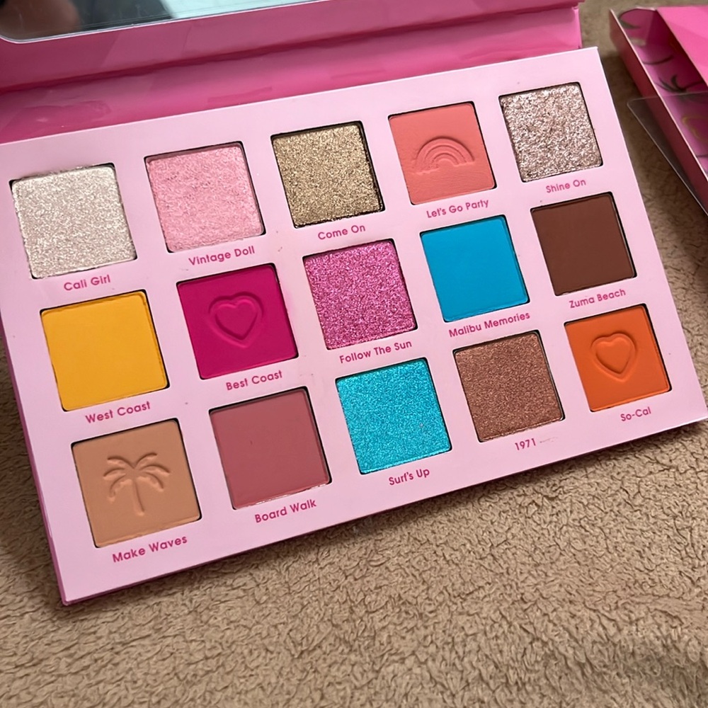 Colourpop Malibu Barbie Palette